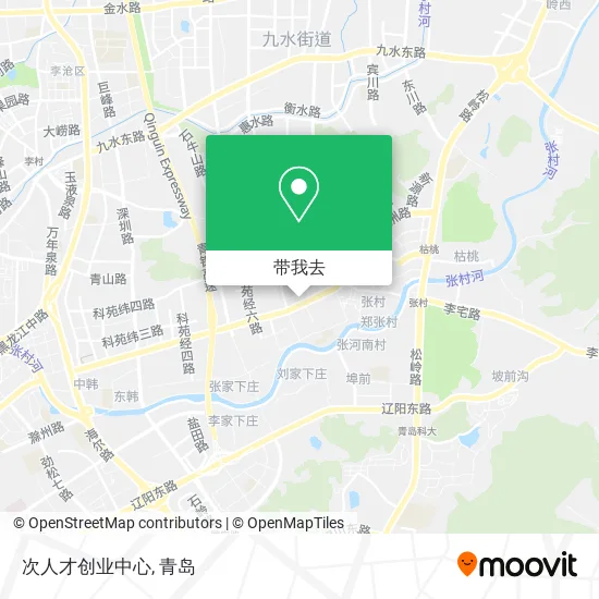 次人才创业中心地图