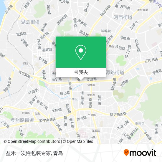益禾一次性包装专家地图