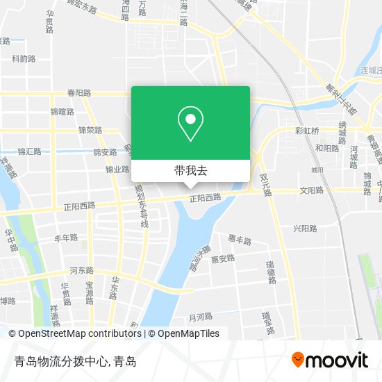 青岛物流分拨中心地图