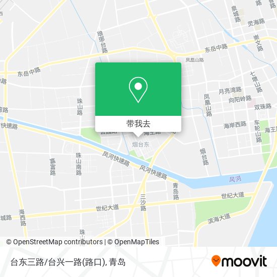 台东三路/台兴一路(路口)地图