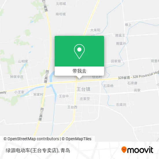 绿源电动车(王台专卖店)地图
