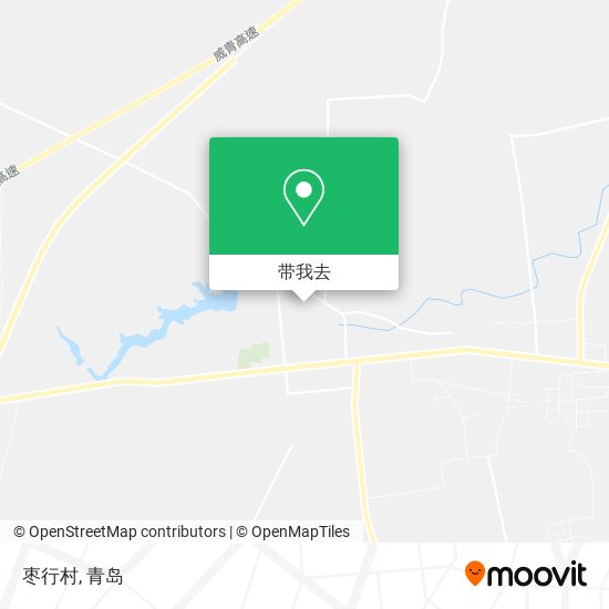 枣行村地图