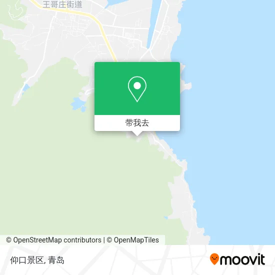 仰口景区地图