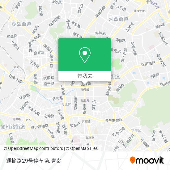 通榆路29号停车场地图