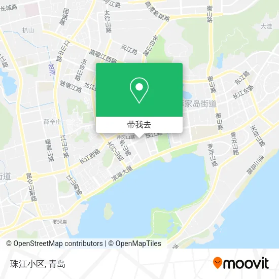 珠江小区地图