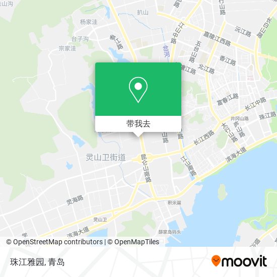 珠江雅园地图