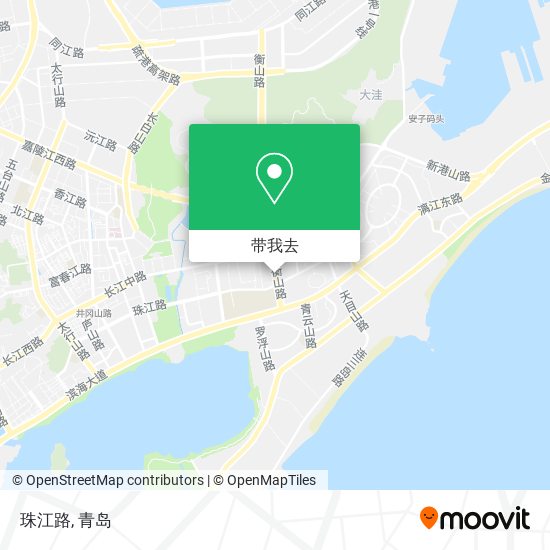 珠江路地图