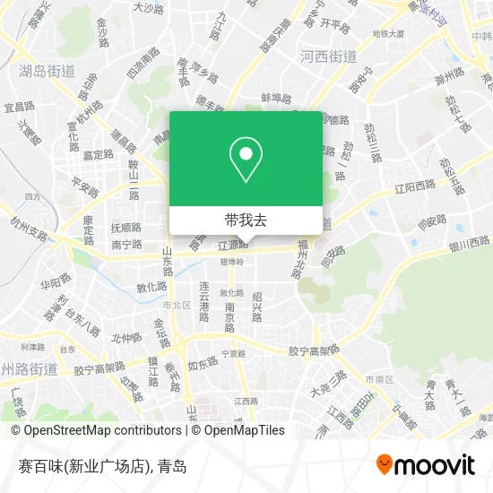 赛百味(新业广场店)地图