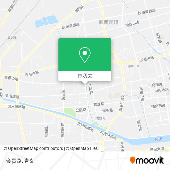 金贵路地图
