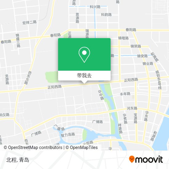 北程地图