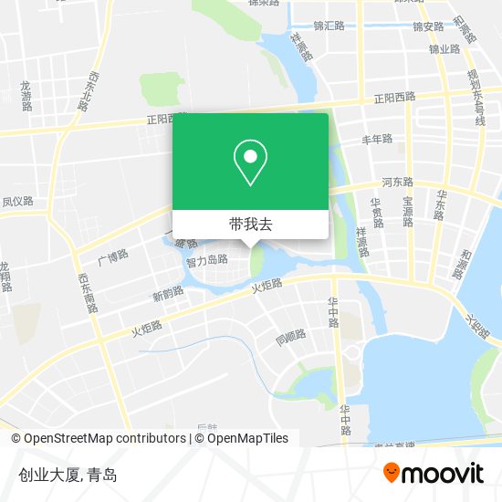 创业大厦地图