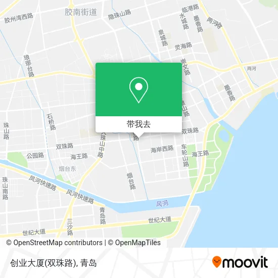 创业大厦(双珠路)地图