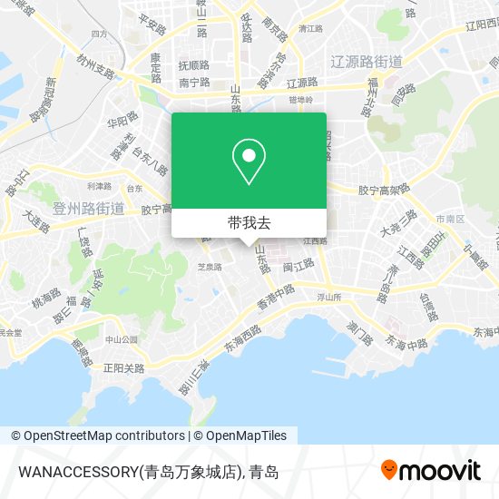 WANACCESSORY(青岛万象城店)地图