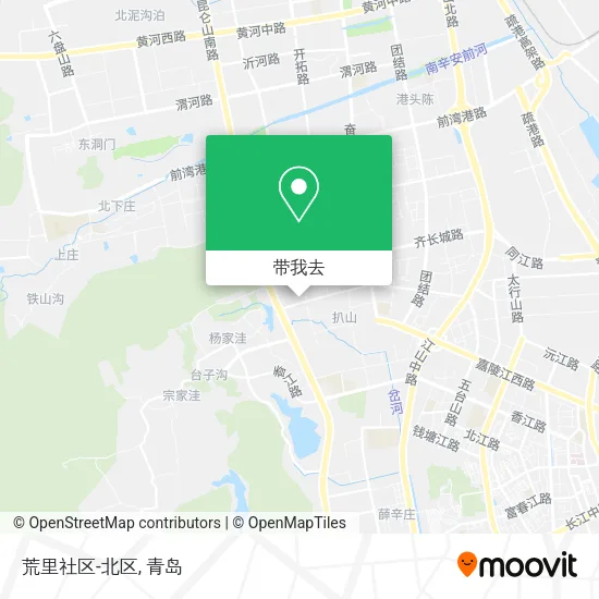 荒里社区-北区地图