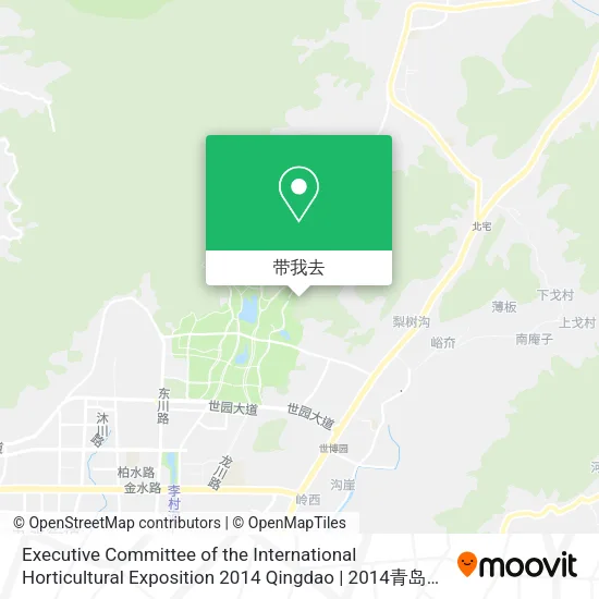 Executive Committee of the International Horticultural Exposition 2014 Qingdao | 2014青岛世界园艺博览会执行委员会地图