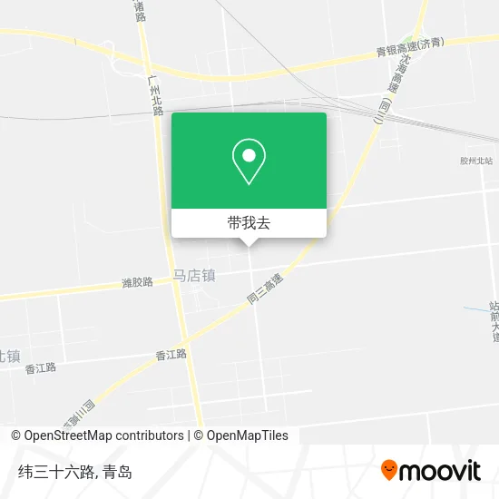 纬三十六路地图