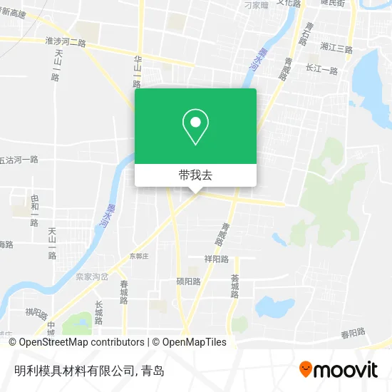 明利模具材料有限公司地图