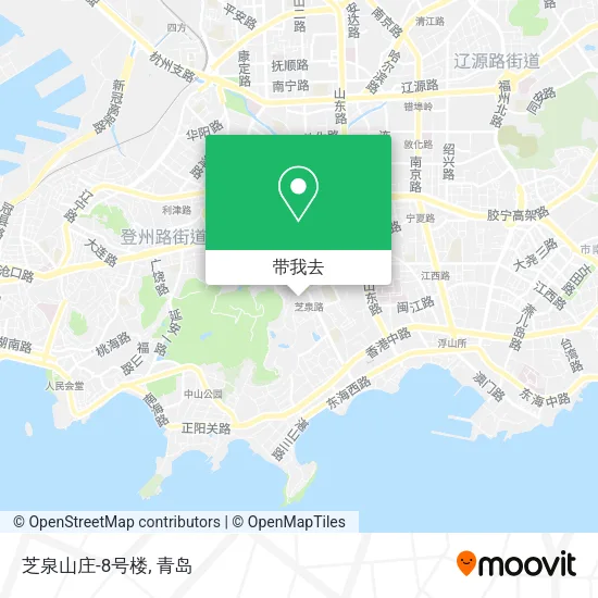 芝泉山庄-8号楼地图