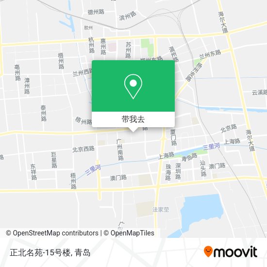 正北名苑-15号楼地图