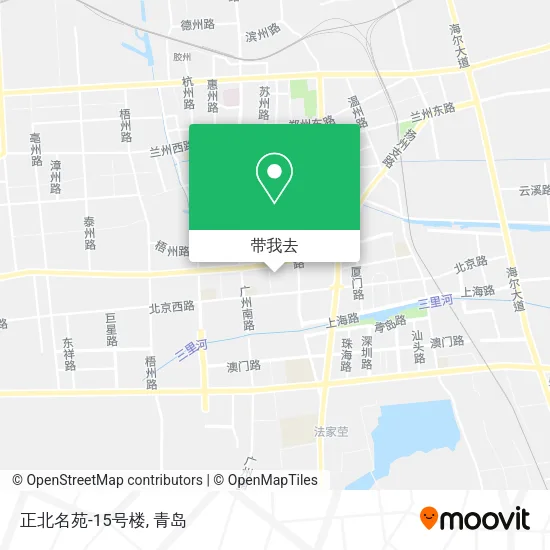 正北名苑-15号楼地图