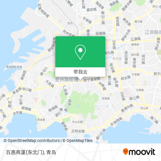 百惠商厦(东北门)地图