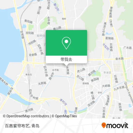 百惠窗帘布艺地图