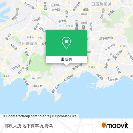 邮政大厦-地下停车场地图