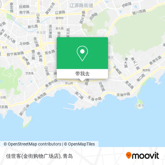 佳世客(金街购物广场店)地图