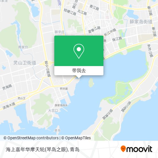 海上嘉年华摩天轮(琴岛之眼)地图