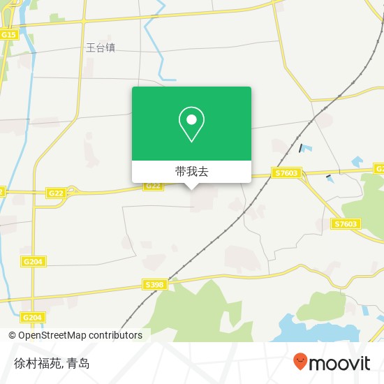 徐村福苑地图
