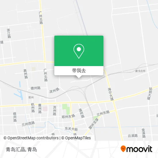青岛汇晶地图