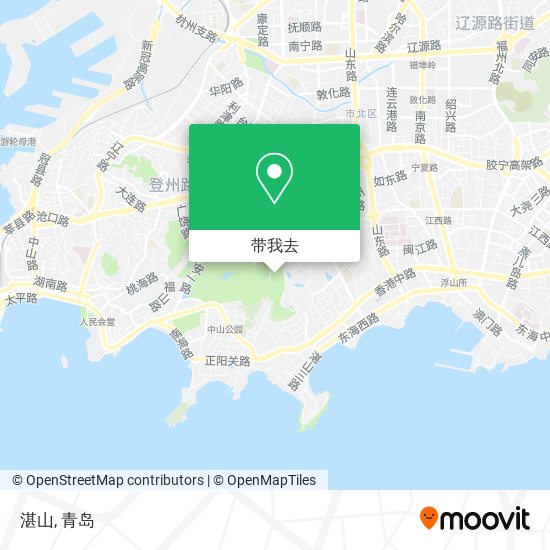 湛山地图