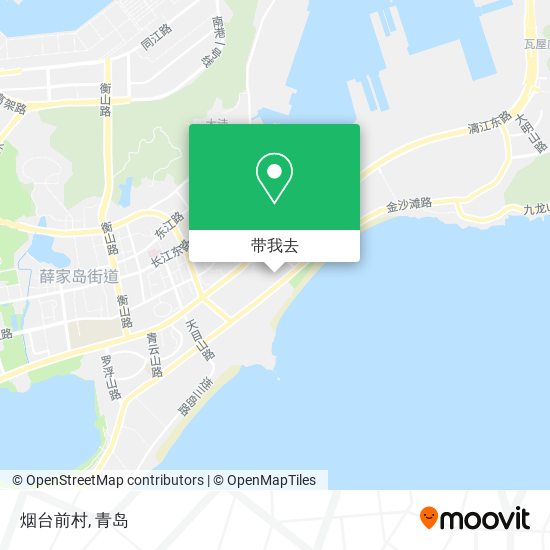 烟台前村地图