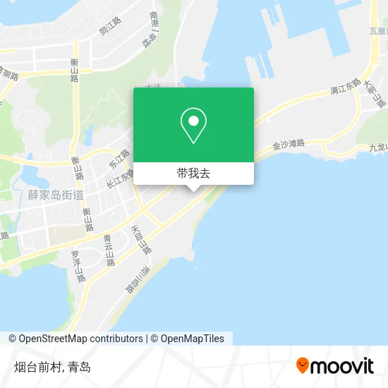 烟台前村地图