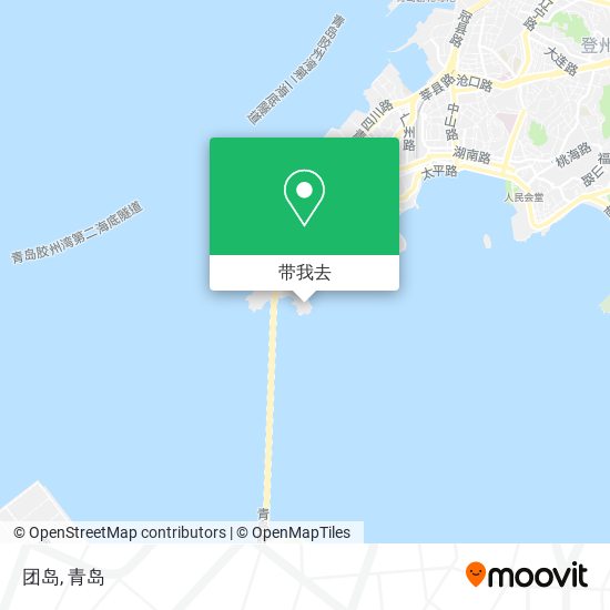 团岛地图