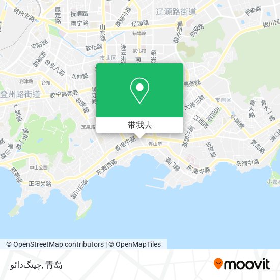 چینگ‌دائو地图