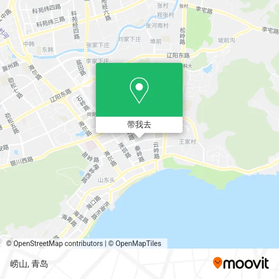 崂山地图