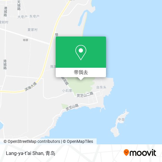 Lang-ya-t’ai Shan地图