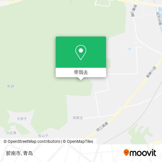 胶南市地图
