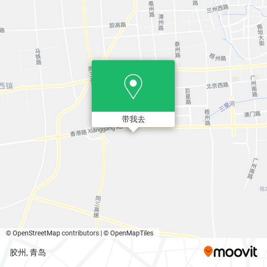 胶州地图