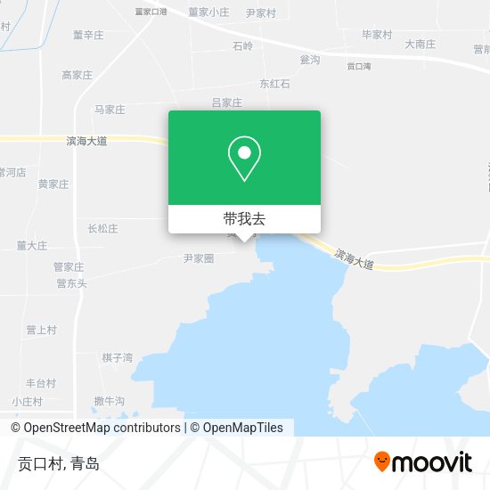 贡口村地图