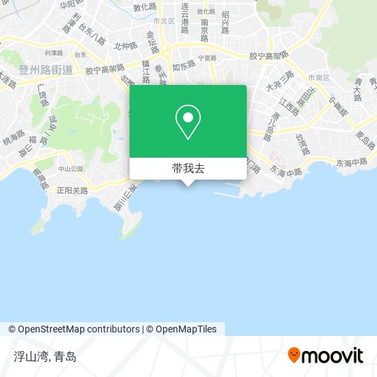 浮山湾地图