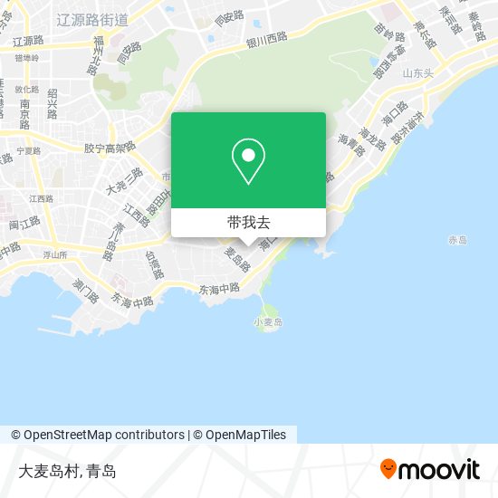 大麦岛村地图