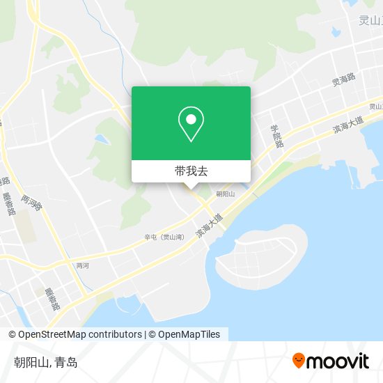 朝阳山地图