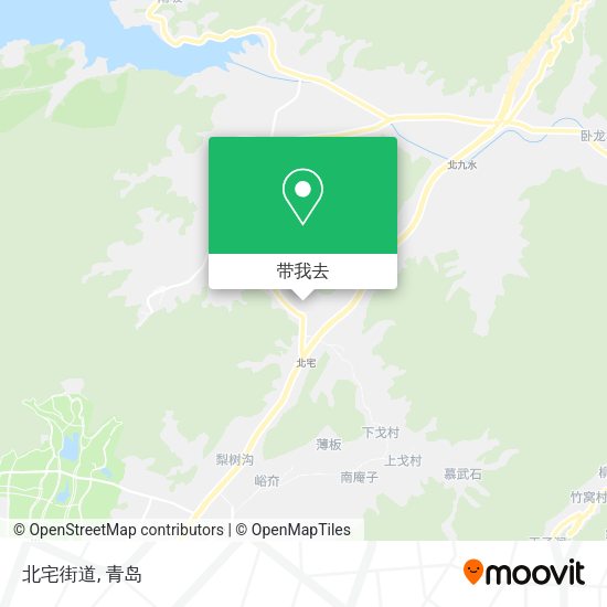北宅街道地图