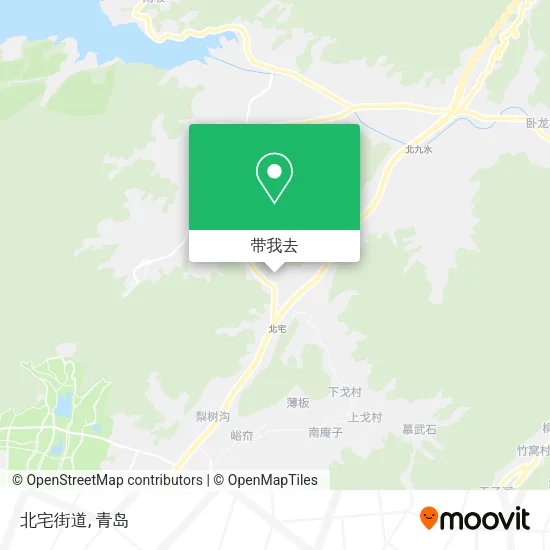 北宅街道地图
