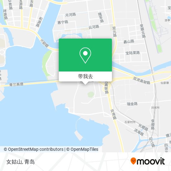 女姑山地图