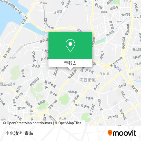 小水清沟地图