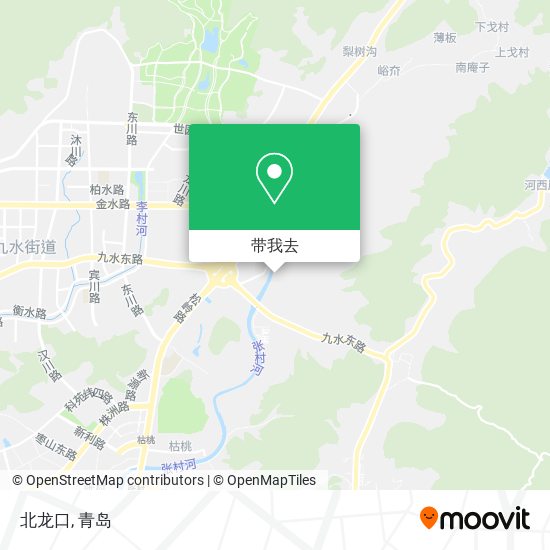 北龙口地图