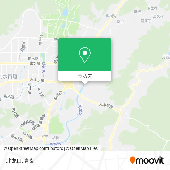 北龙口地图